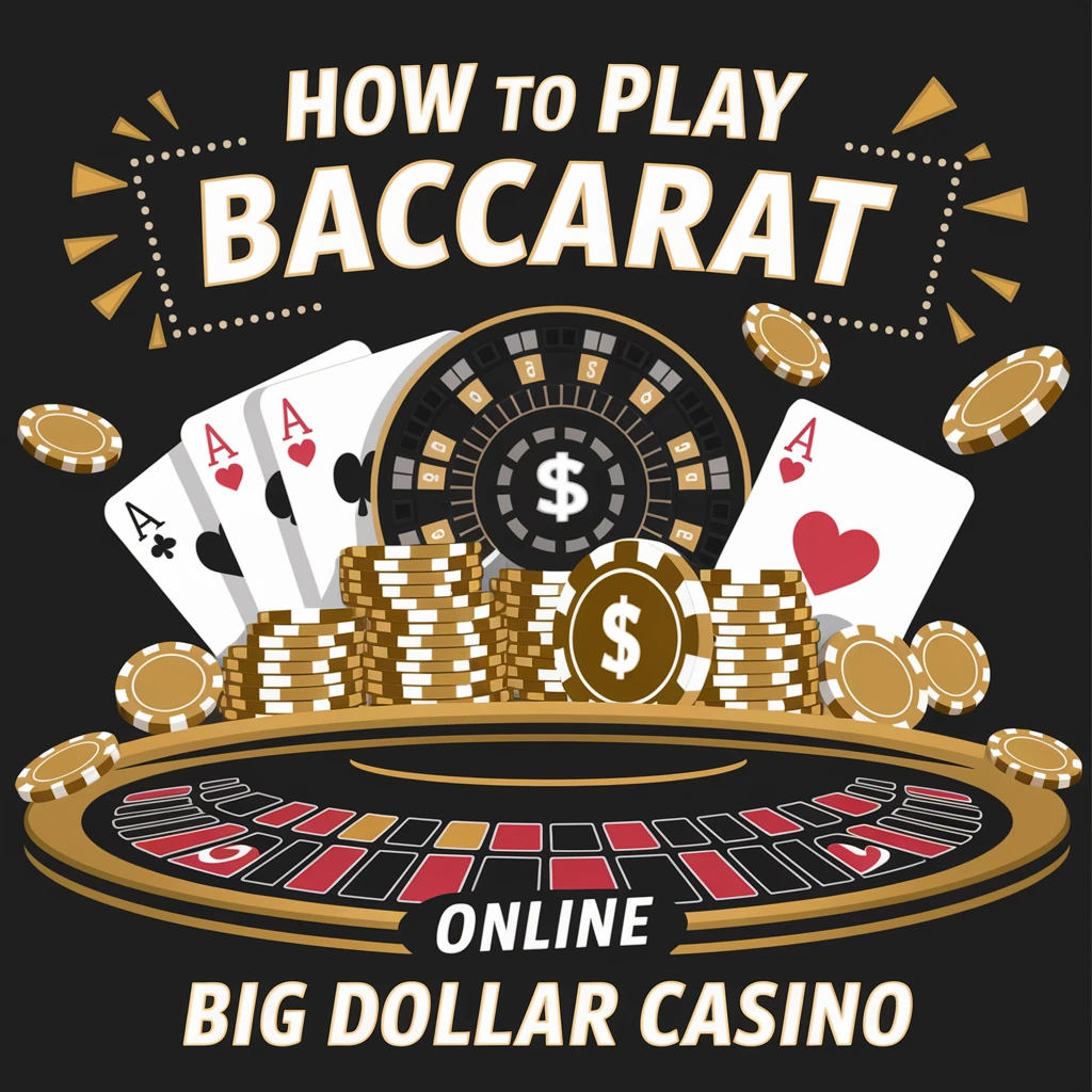 How to Play Baccarat Online at big dollar casino