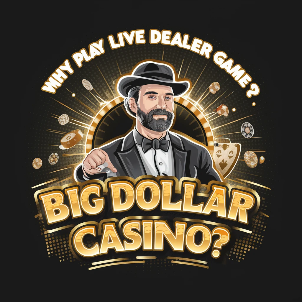 Why Play Live Dealer Games at Big Dollar Casino?