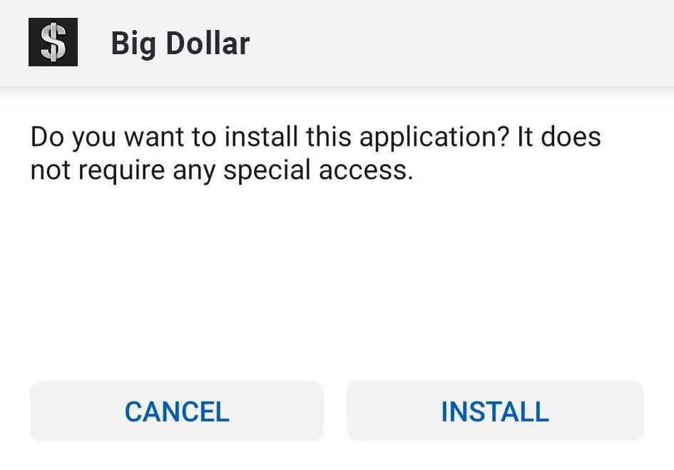 install big dollar casino app